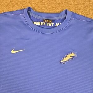 Nike NCAA Air Force Falcons Feel the Thunder Thermal Shirt Mens Blue LG Athletic